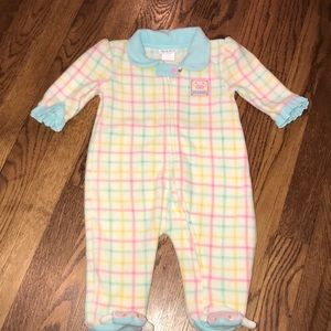 EUC fleece pajama, super cute!
